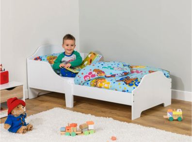 Toddler bed frame(good condition)_no mattress_sluts need to be changed