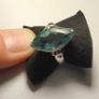 Faceted Fluorite Sterling Silver Ring Image 2