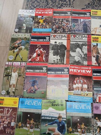 English "Football league Review" programmes 70s