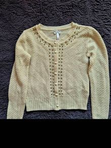 Gorgeous cardigan with rhinestones age 10/11Y 146 cm