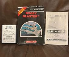 Atari 2600 Bogey Blaster Telegames PAL Boxed Complete