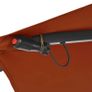 Cantilever Umbrella with LED Lights Terracotta 350 cm Image 5