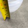 A Small Kosta Boda Art Glass Bowl with White Swirl Detail Image 5