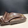 Vintage Bank of Ireland Leather Money Bag  Locking Deposit Pouch Image 3