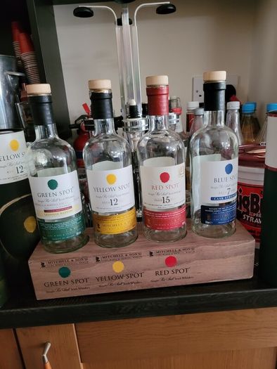 EMPTYwhiskey bottles