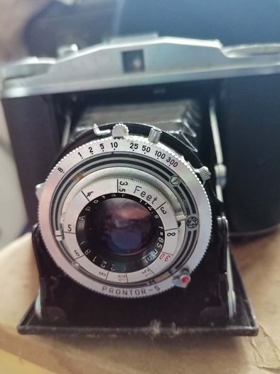 Vintage Agfa Isolette II 120 Folding Camera + Original Manual