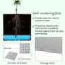 Set of 4 26L Garden Raised Bed Elevated Patio Flower Plant Planter Box PP Vegetables Planting Container, Grey Image 4