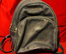 Price drop Michael Kors Black Leather Backpack Chic & Practical