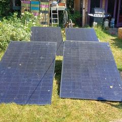 Solar panels and inverter