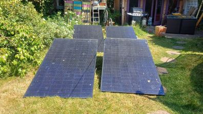 Solar panels and inverter