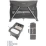 Nuna SENA aire (Zip on bassinet)- Graphite Image 2