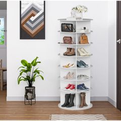 Shoe rack - 7-Tier Rotating Shoe Rack
