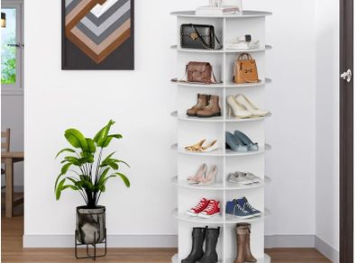 Shoe rack - 7-Tier Rotating Shoe Rack