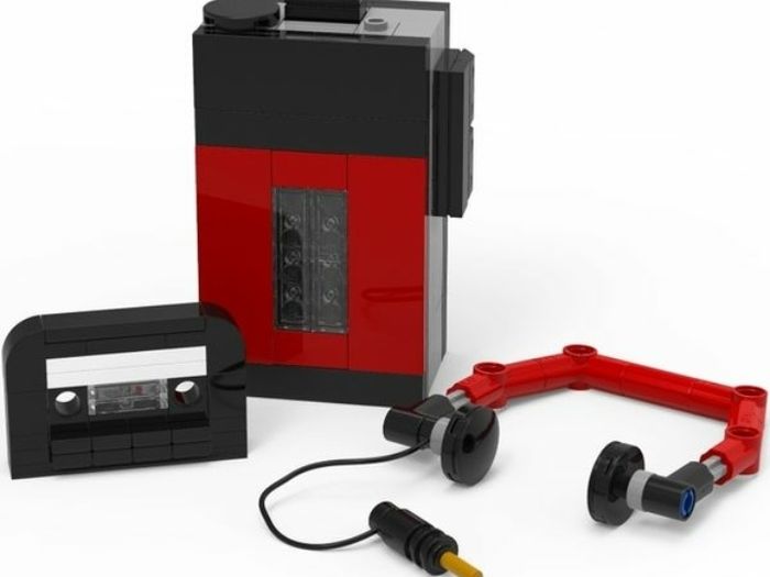 Lego 6471611 Cassette/Tape Player Walkman