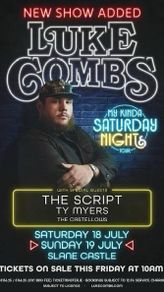 Luke Combs Standing tickets Slane Castle Sunday x2