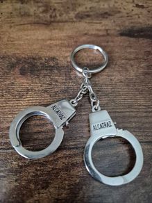 Alcatraz Mini Handcuff Keyring