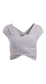 Chekoh baby wrap grey stripe (Australian brand)