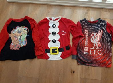 12 Boys Long Sleeve T Shirts - Various sizes