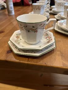 Eternal Beau Cup , Saucer, and cake plate