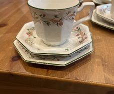 Eternal Beau Cup , Saucer, and cake plate