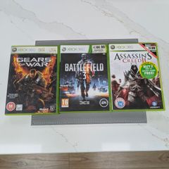 Xbox 360 bundle x 3 games