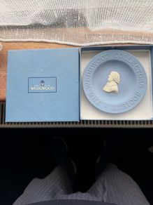 Wedgwood Vintage Josiah Jasperwear Collectors Society Trinket Dish