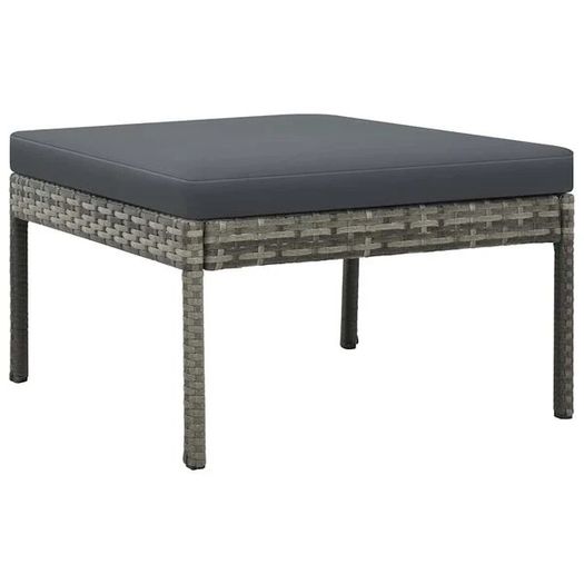 Grey Garden Lounge Set | PE rattan | Large | Modular