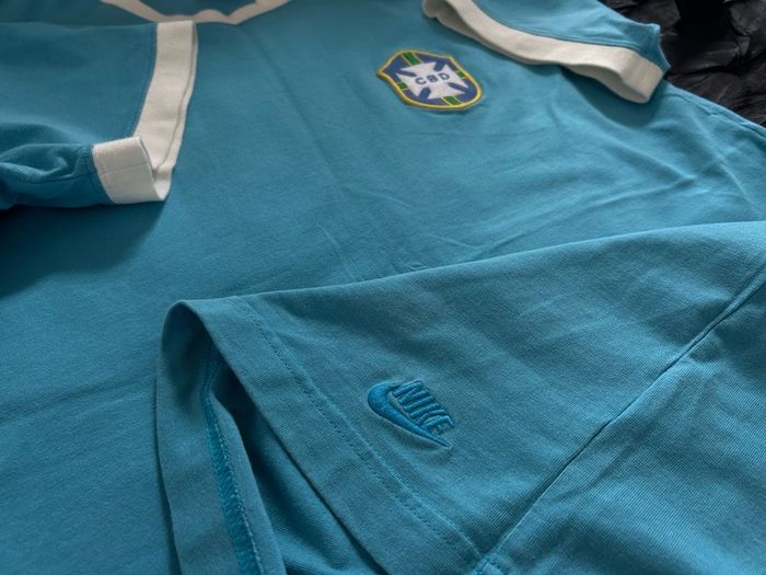 Brazil Pele 1970 retro tribute away jersey shirt World Cup 1970 Nike 10 football