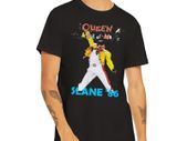Queen Slane Castle 1986 Replica Premium Unisex Crewneck T-shirt