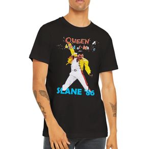 Queen Slane Castle 1986 Replica Premium Unisex Crewneck T-shirt