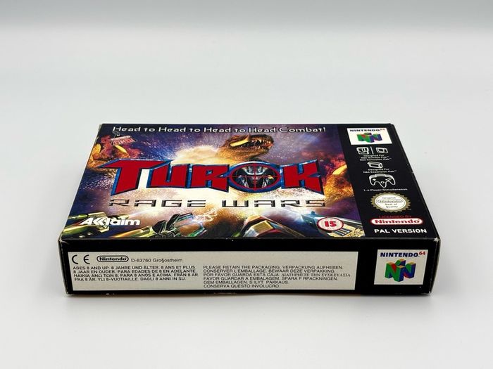 Turok Rage Wars for Nintendo N64 - Boxed - Brand New