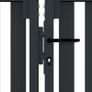 Double Door Fence Gate Steel 306x200 cm Image 4