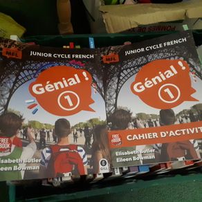 Genial 1, book & workbook, unused