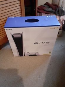 PS5 Disc Version Box