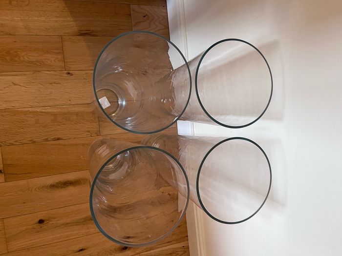 Glass Vases x 4