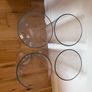 Glass Vases x 4 Image 7