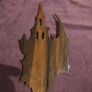 Vintage Thai Carved Face Temple Deity Image 6
