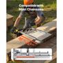 Chainsaw Mill, Portable Sawmill Fits 41-51 cm Planking Milling Bar, Lumber Cross Cutting Guide Chain Saw with Shield, 0.2-11.81 in Cutting Thickness Image 3