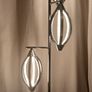 Floor Lamp, chrome LED with adjustable foot control Image 3
