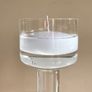 Vintage Pair Glass Floating Candle Holders, Thomas for Rosenthal, Germany Image 3