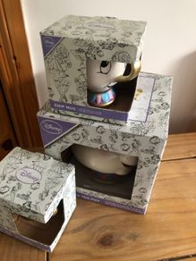 Mrs, Potts and two Chip cups collectible