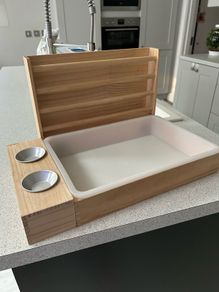 3 in 1 Litter tray, Food and Hay Feeder