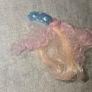 Vintage Rabbit Lady Lovely Locks Pixietails Blue Bunny Pink Hair Pixie Tail Clip Image 2