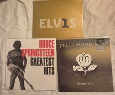 Vinyl Records - Elvis Presley, Bruce Springsteen, Fleetwood Mac and Donna Summer