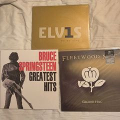 Vinyl Records - Elvis Presley, Bruce Springsteen, Fleetwood Mac and Donna Summer