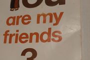 Vintage school book you are my friends