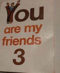 Vintage school book you are my friends