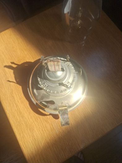 vintage oil lamp