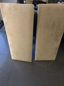 2 single headboard and matching chair