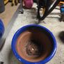 Blue terracota pots Image 2
